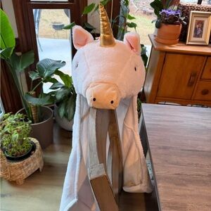 Adorable Unicorn Hooded Blanket